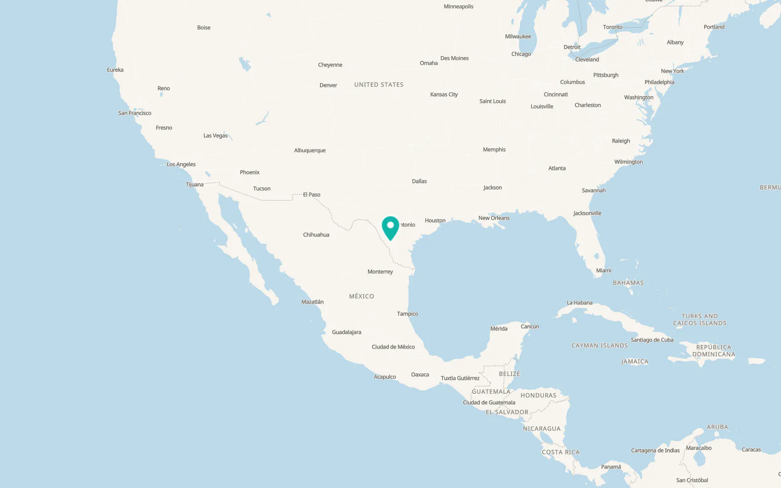 Map of Cactus