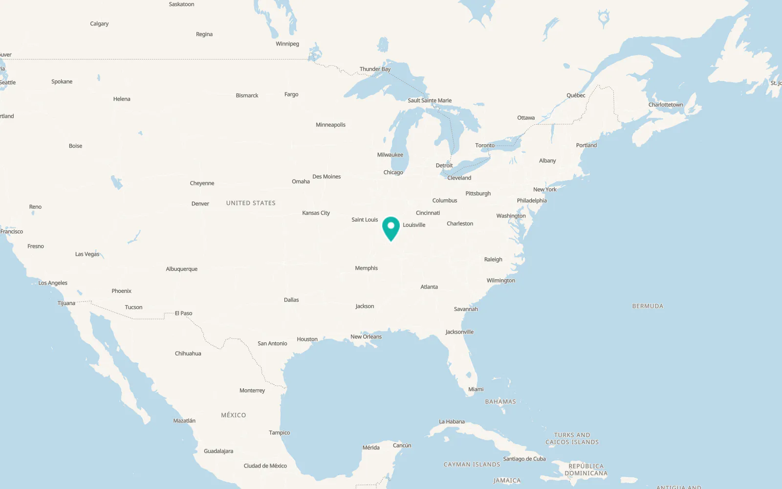 Map of Cadiz