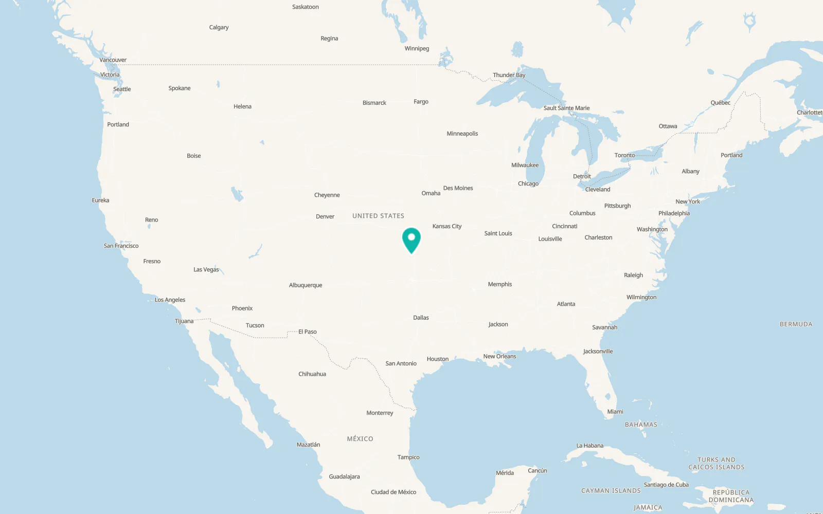 Map of Caldwell