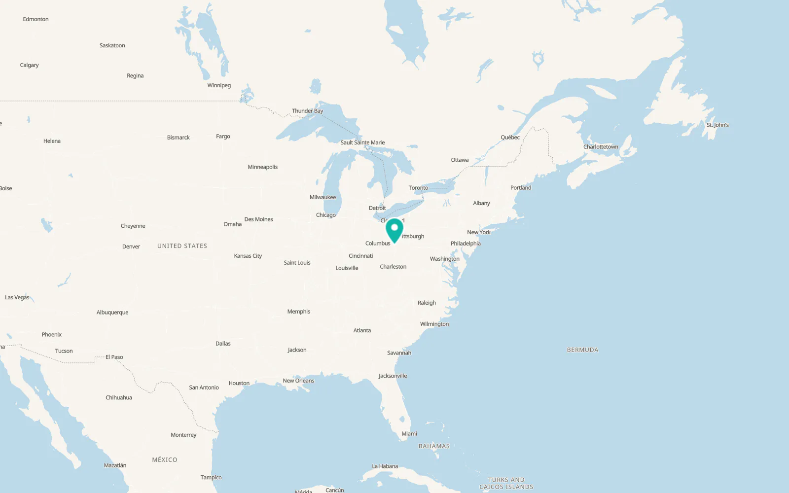 Map of Caldwell