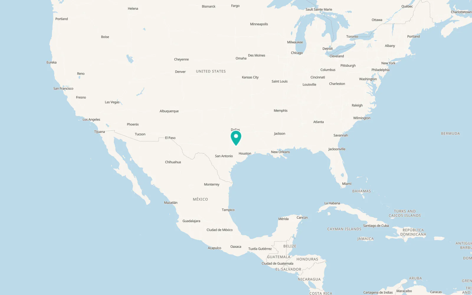 Map of Caldwell