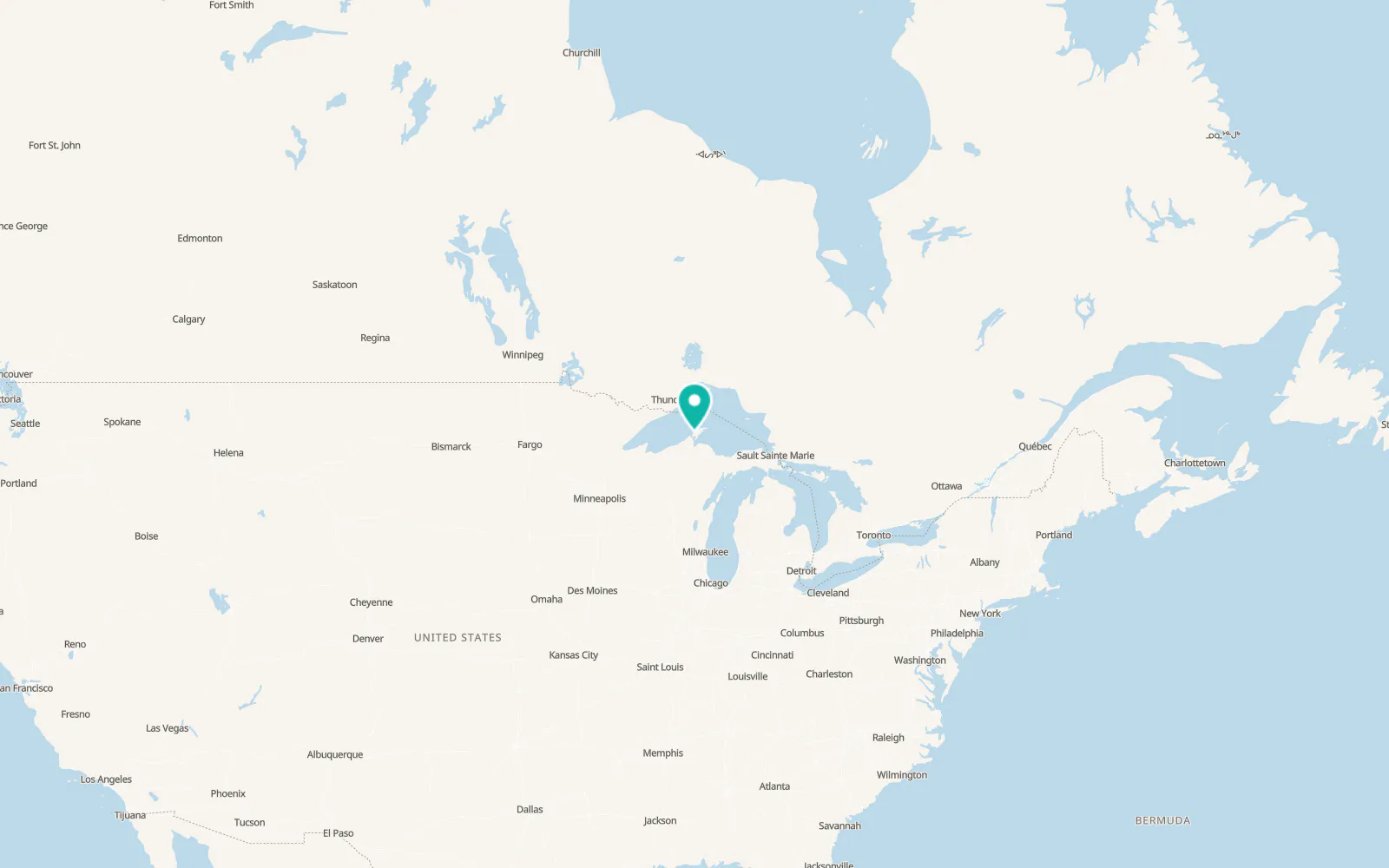Map of Calumet