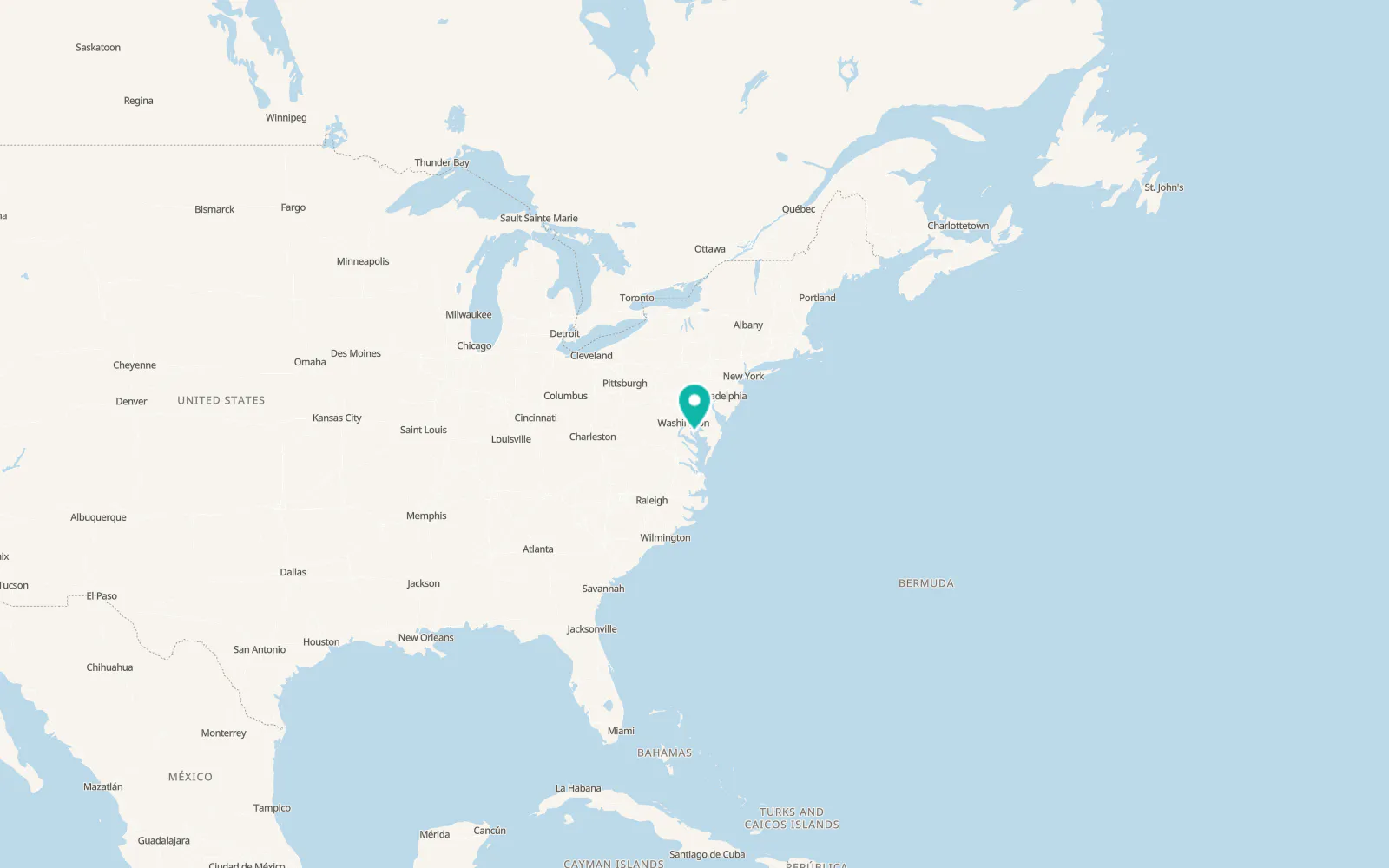 Map of Calvert Beach