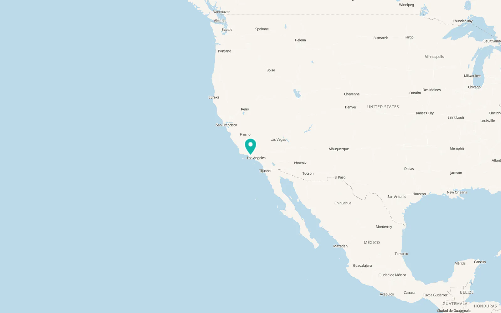 Map of Camarillo