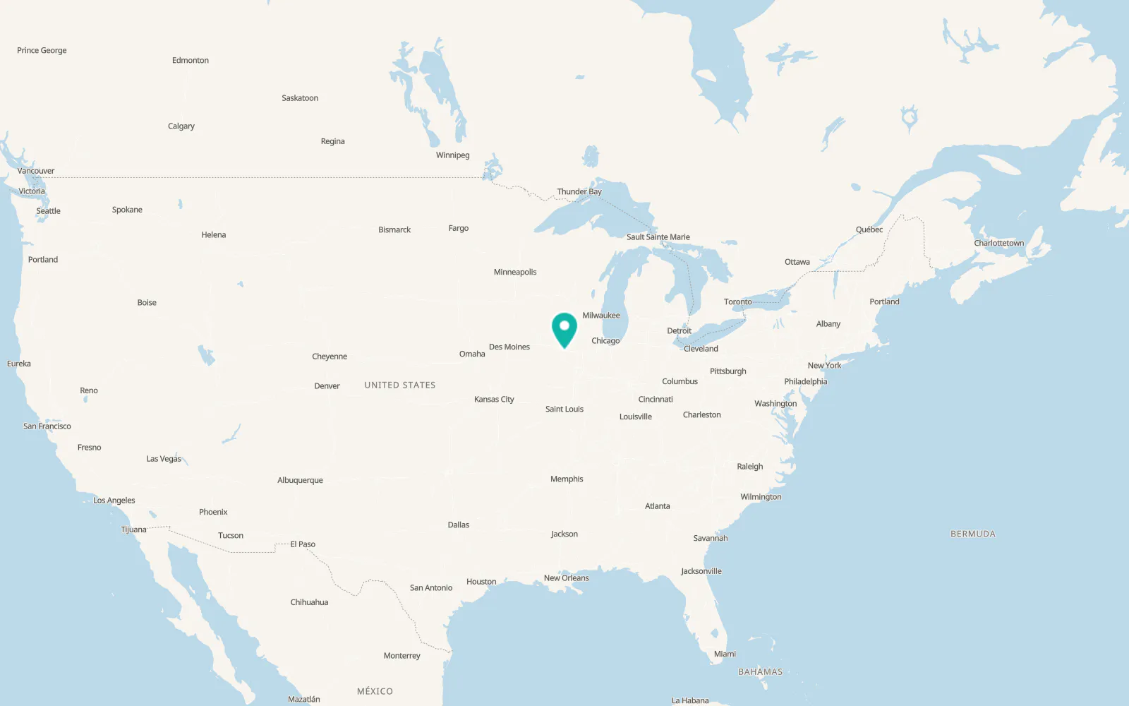 Map of Cambridge