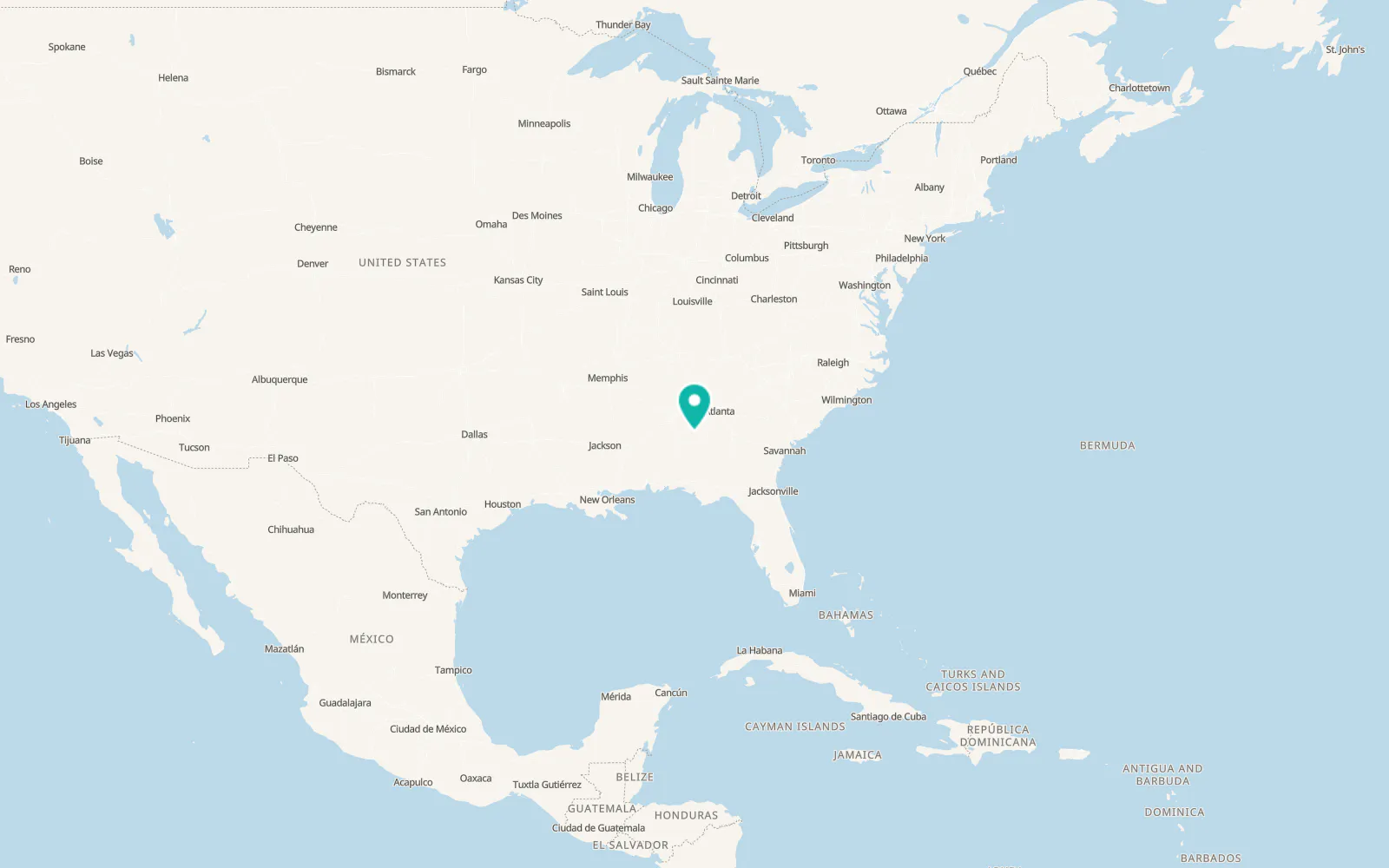 Map of Camp Hill