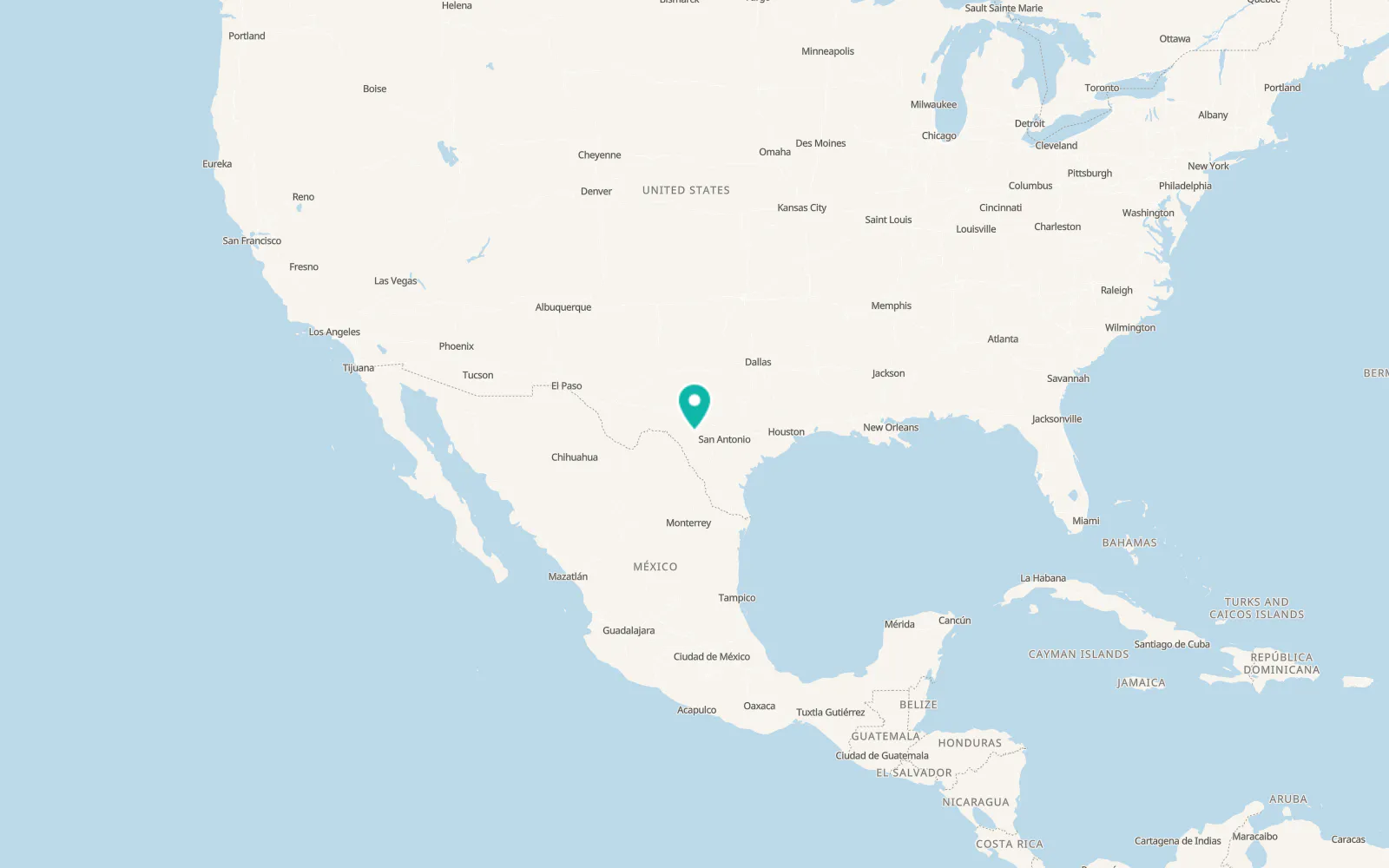 Map of Camp Wood