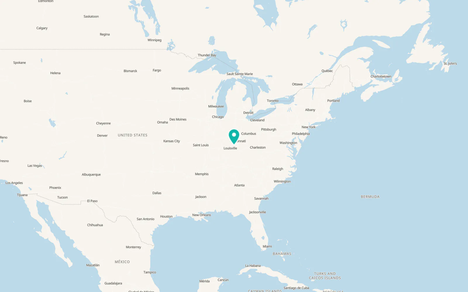Map of Campbellsburg
