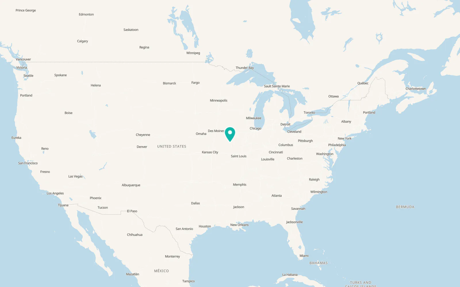 Map of Canton