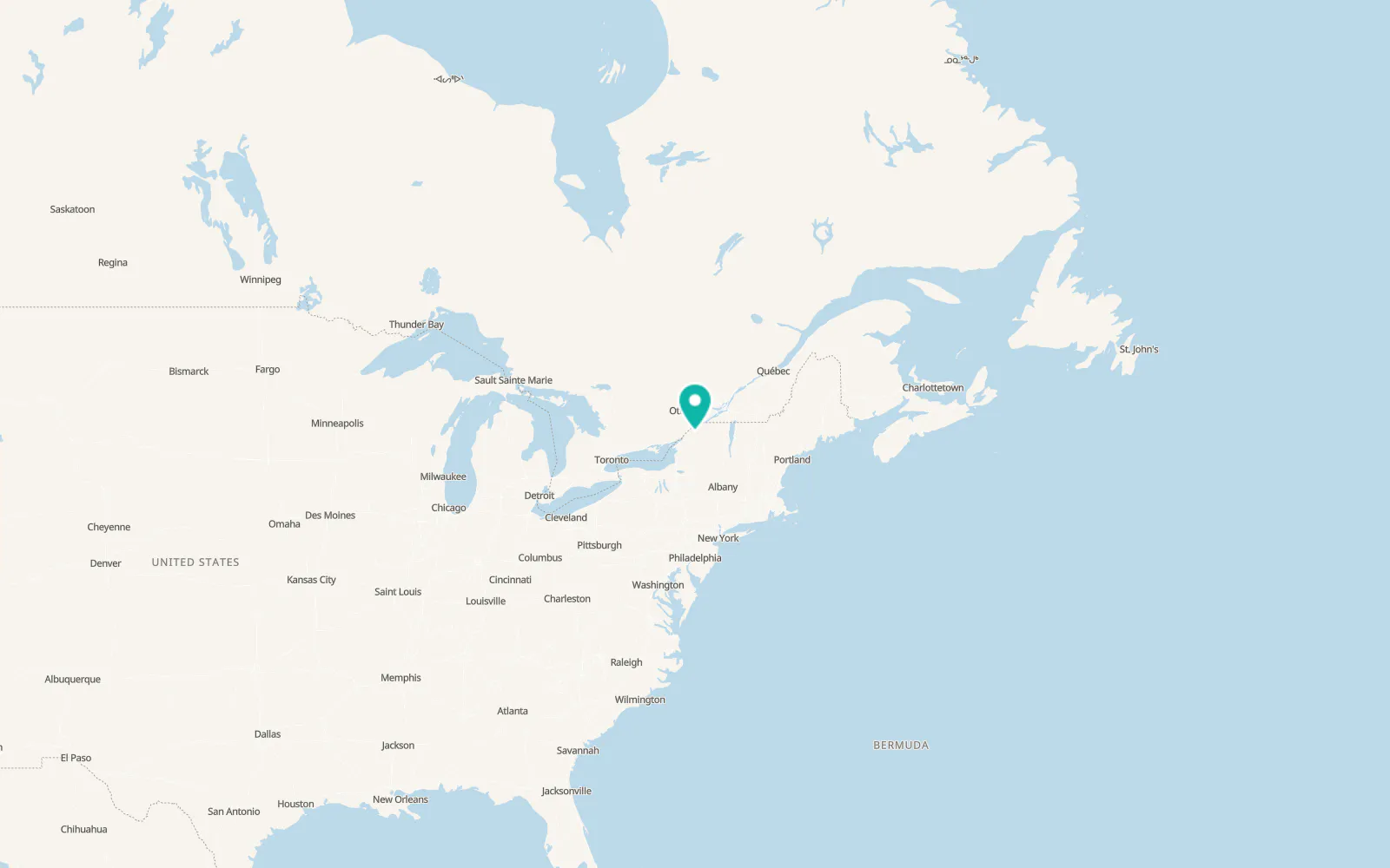 Map of Canton