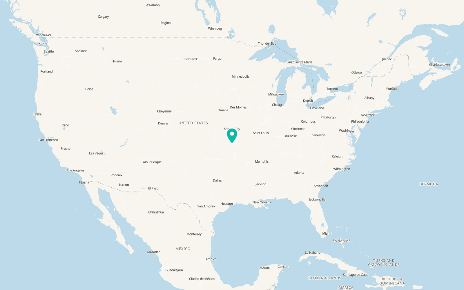 Map of Carl Junction