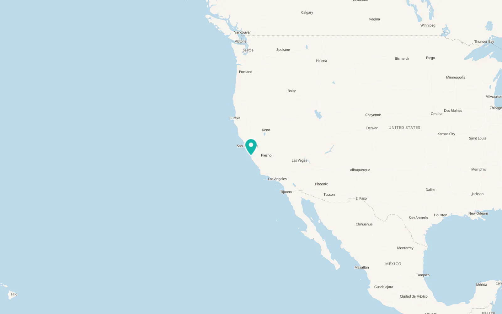 Map of Carmel-by-the-Sea
