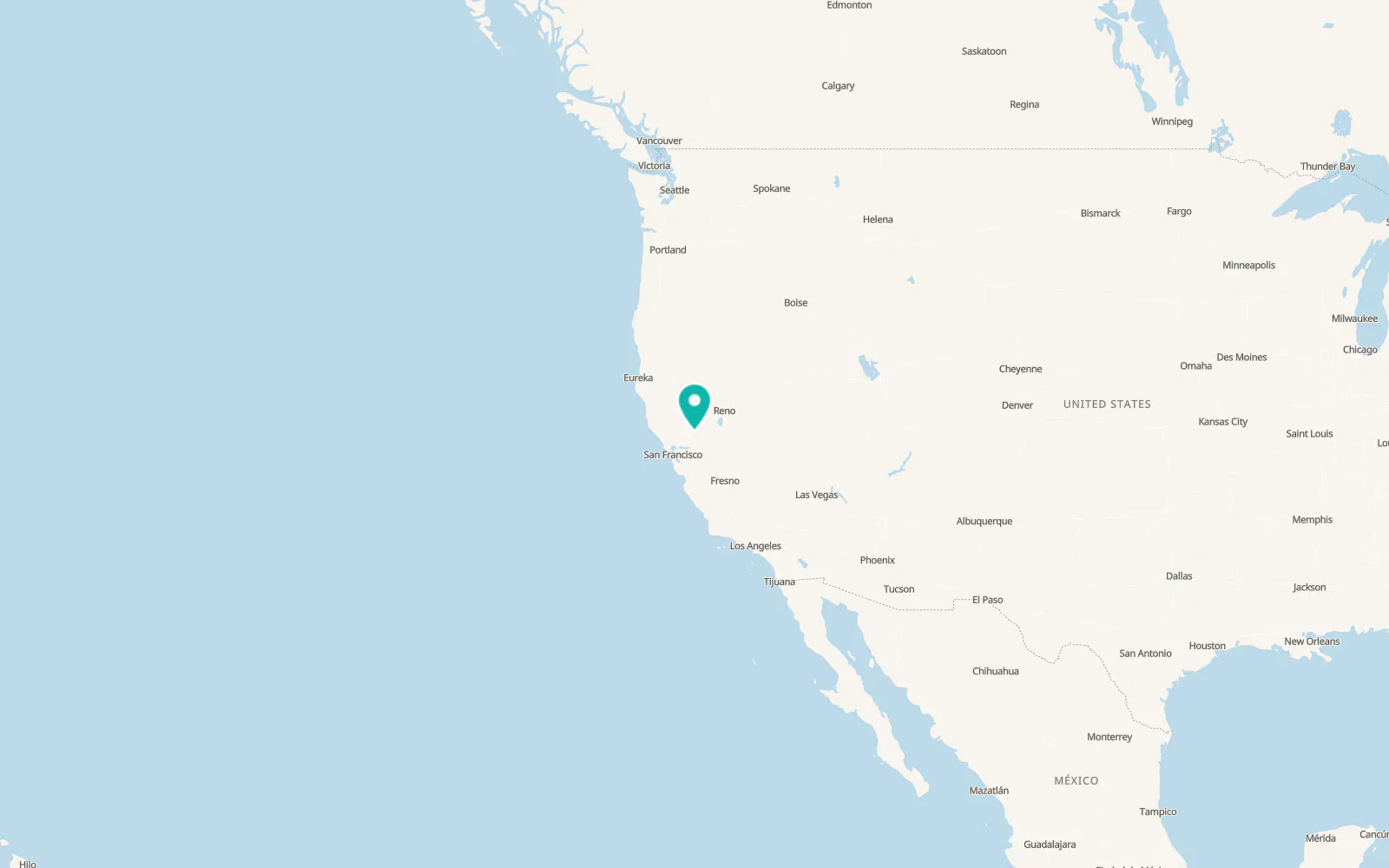 Map of Carmichael