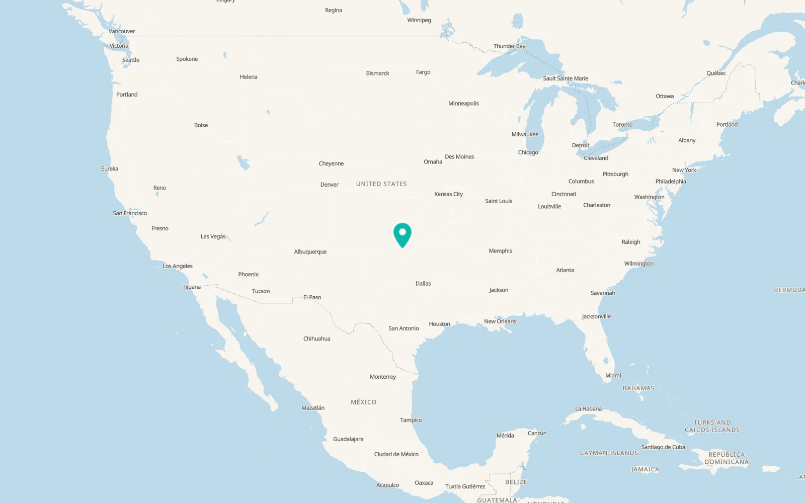 Map of Carnegie