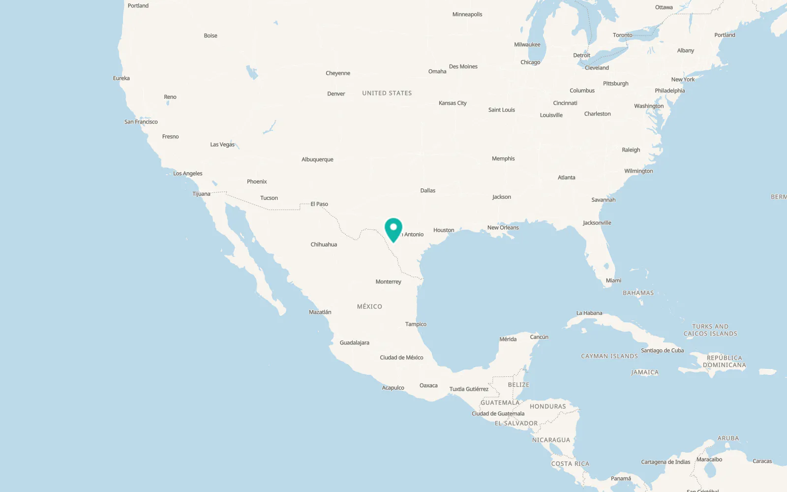 Map of Carrizo Springs