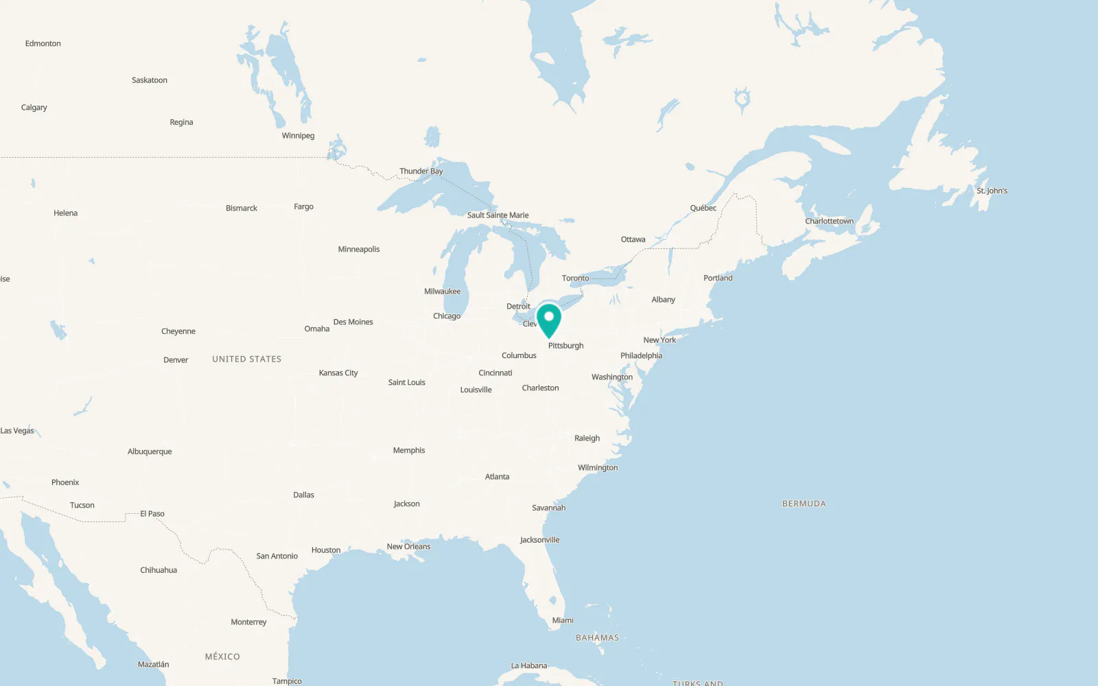 Map of Carrollton