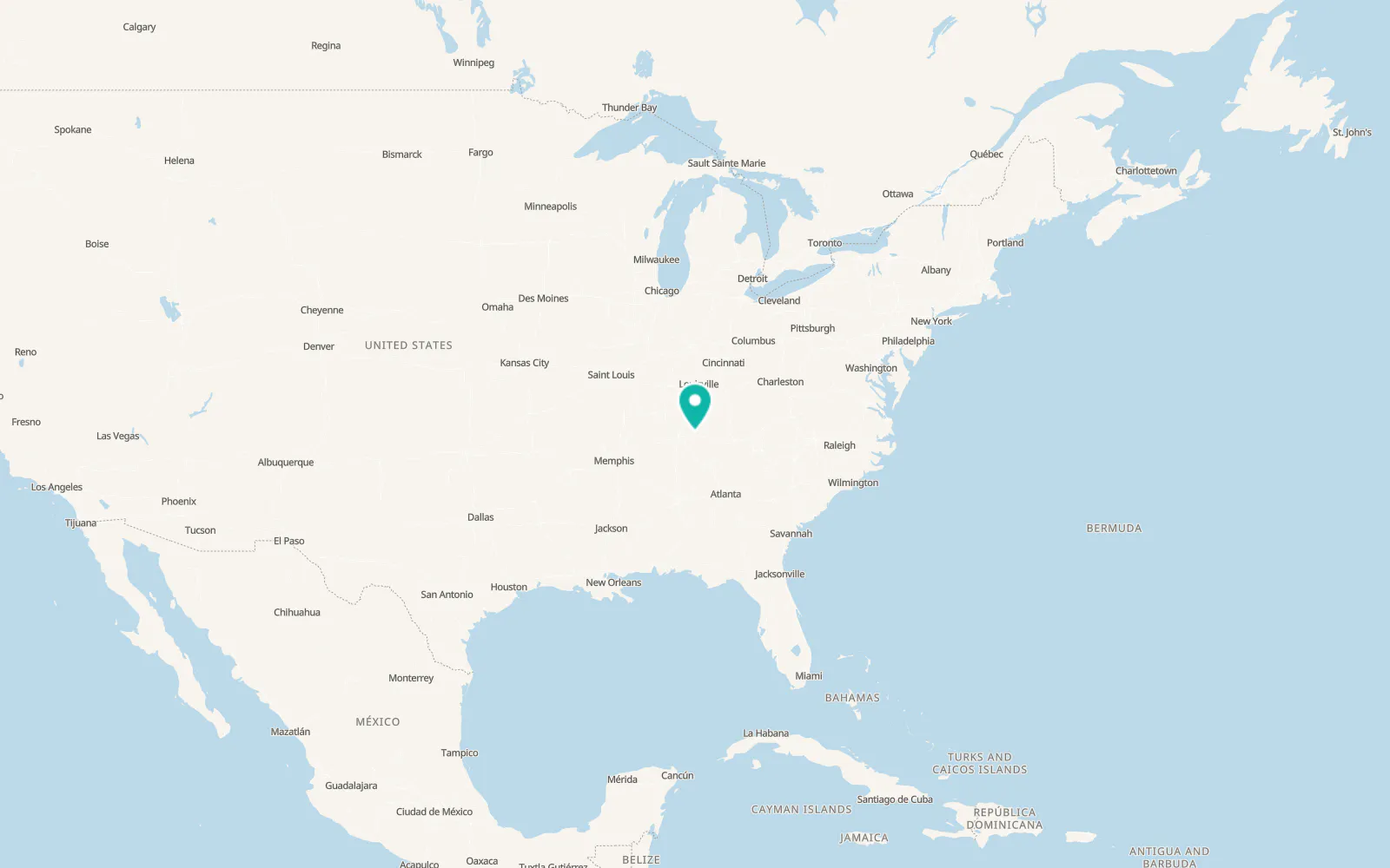 Map of Carthage