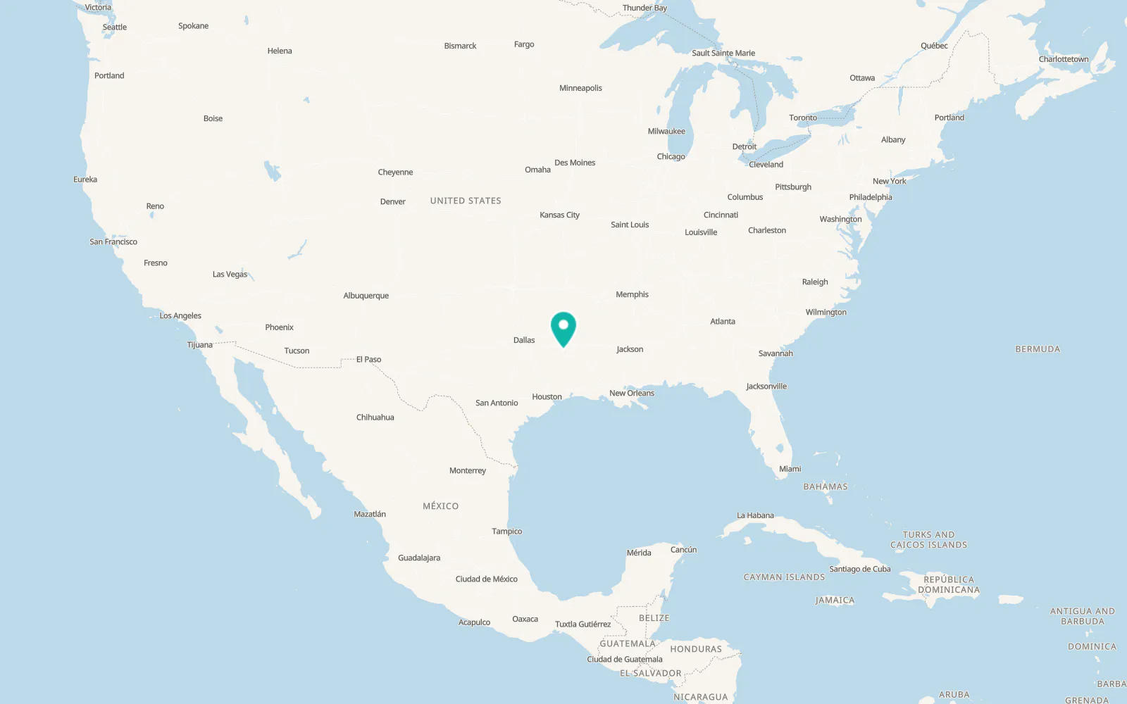 Map of Carthage