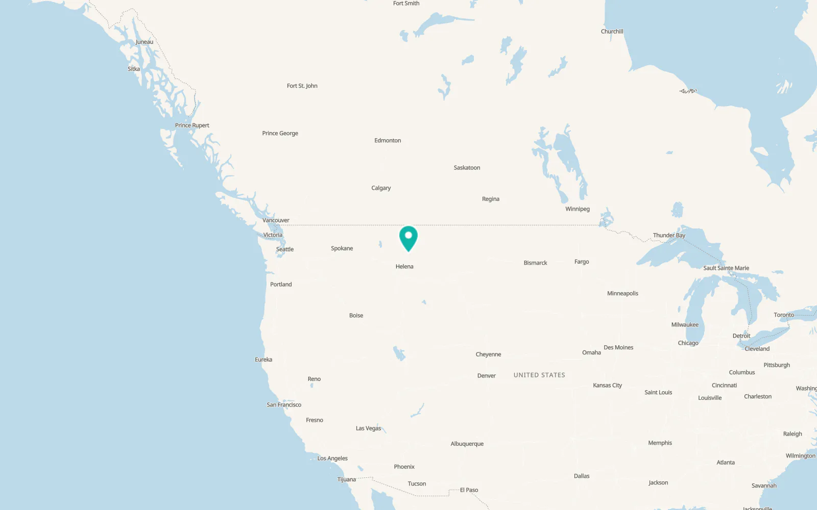 Map of Cascade