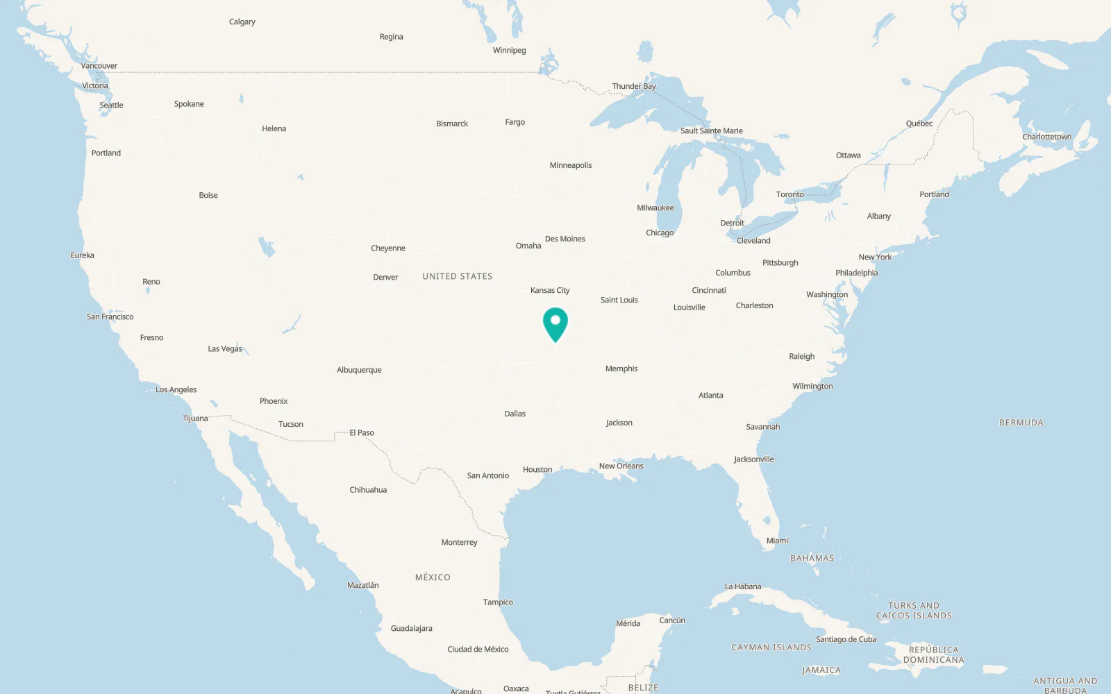 Map of Cave Springs