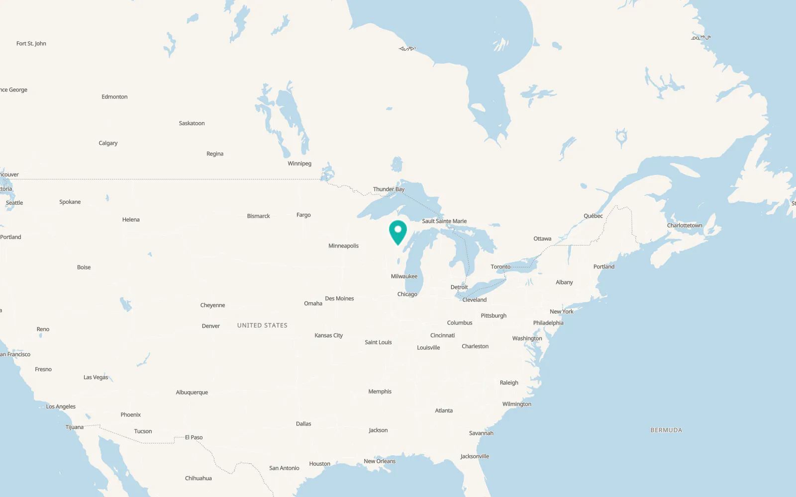 Map of Cecil