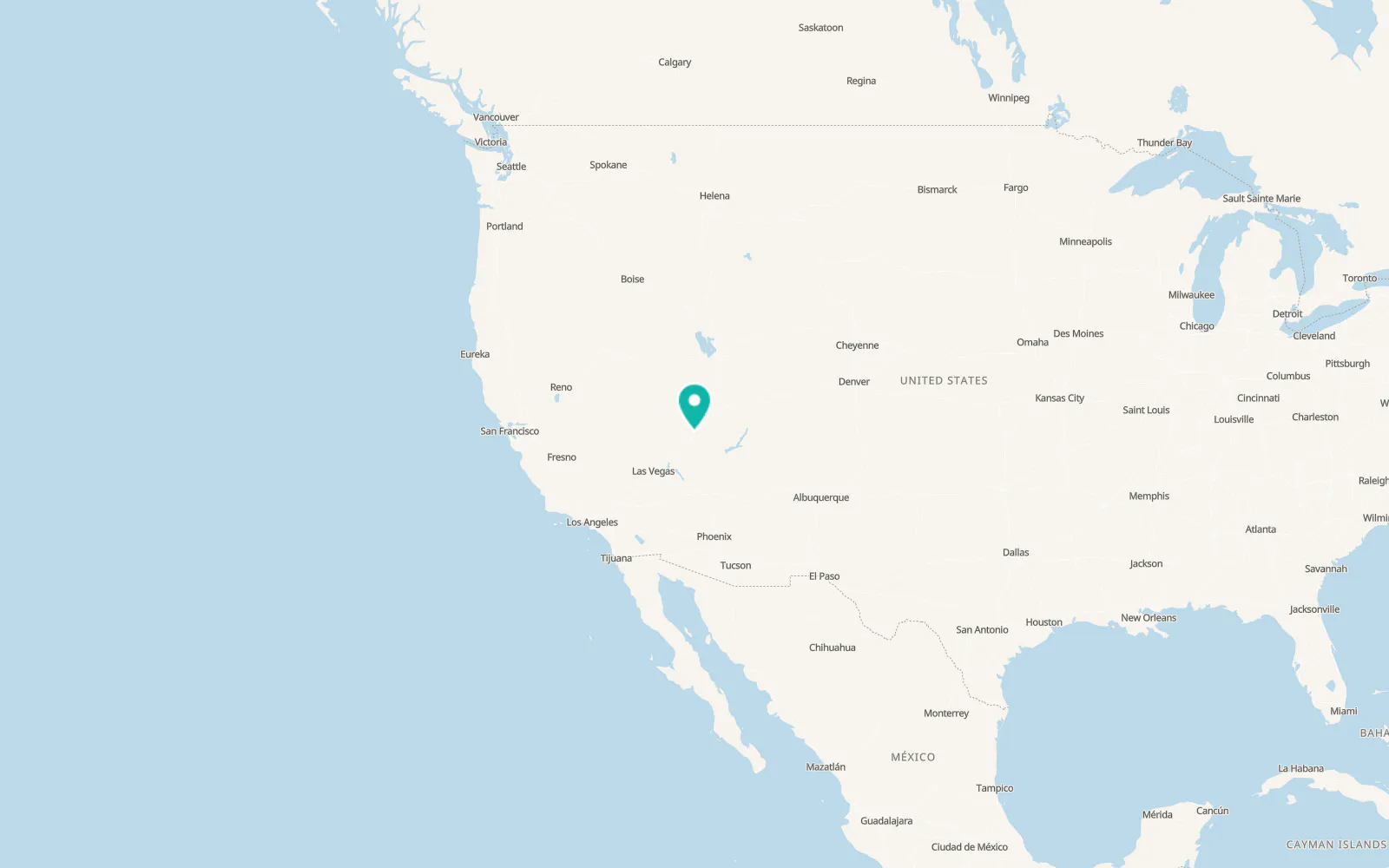 Map of Cedar City