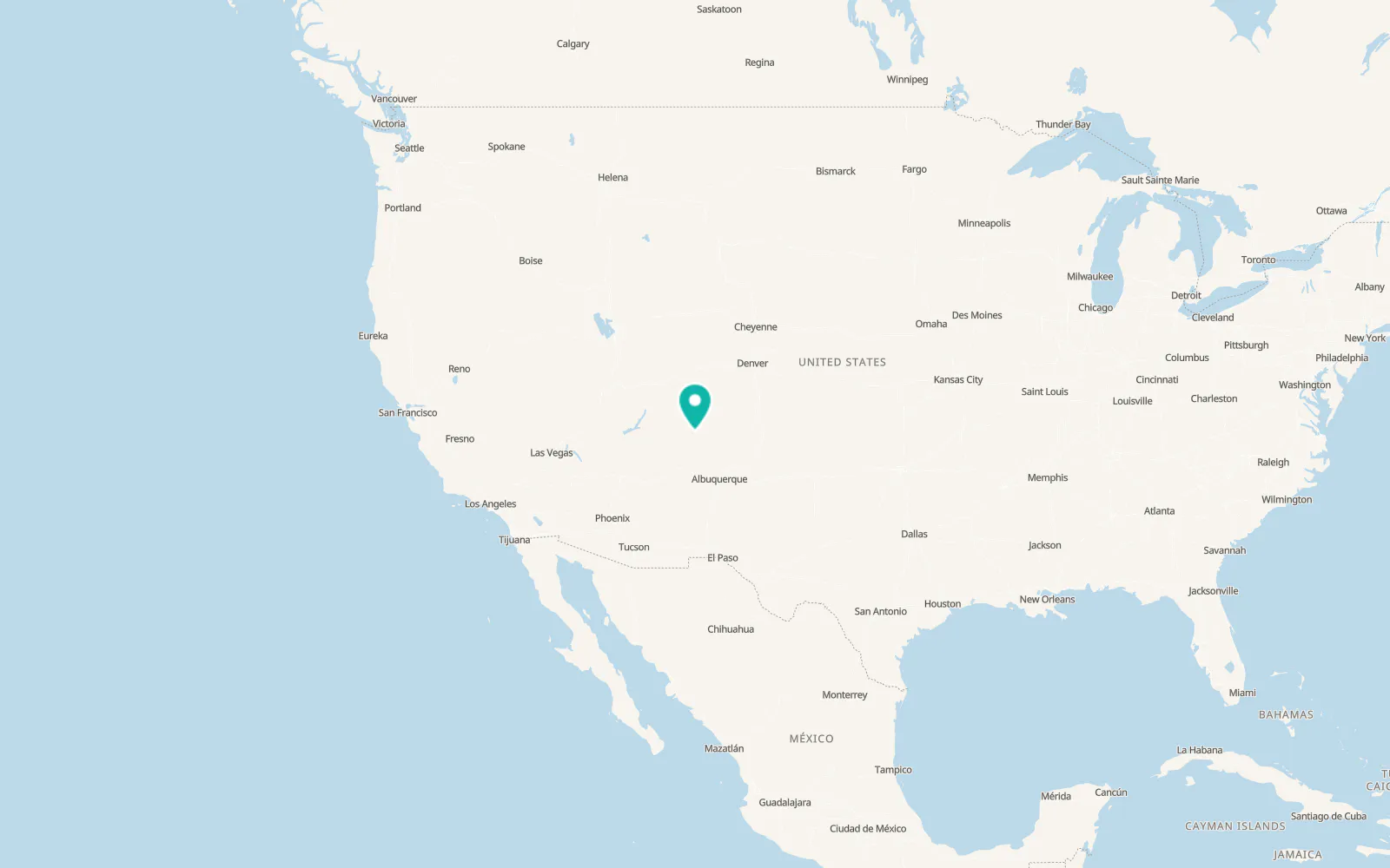 Map of Cedar Hill
