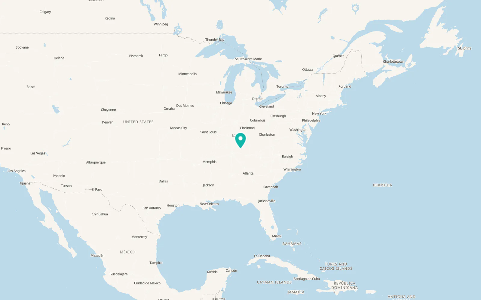 Map of Celina