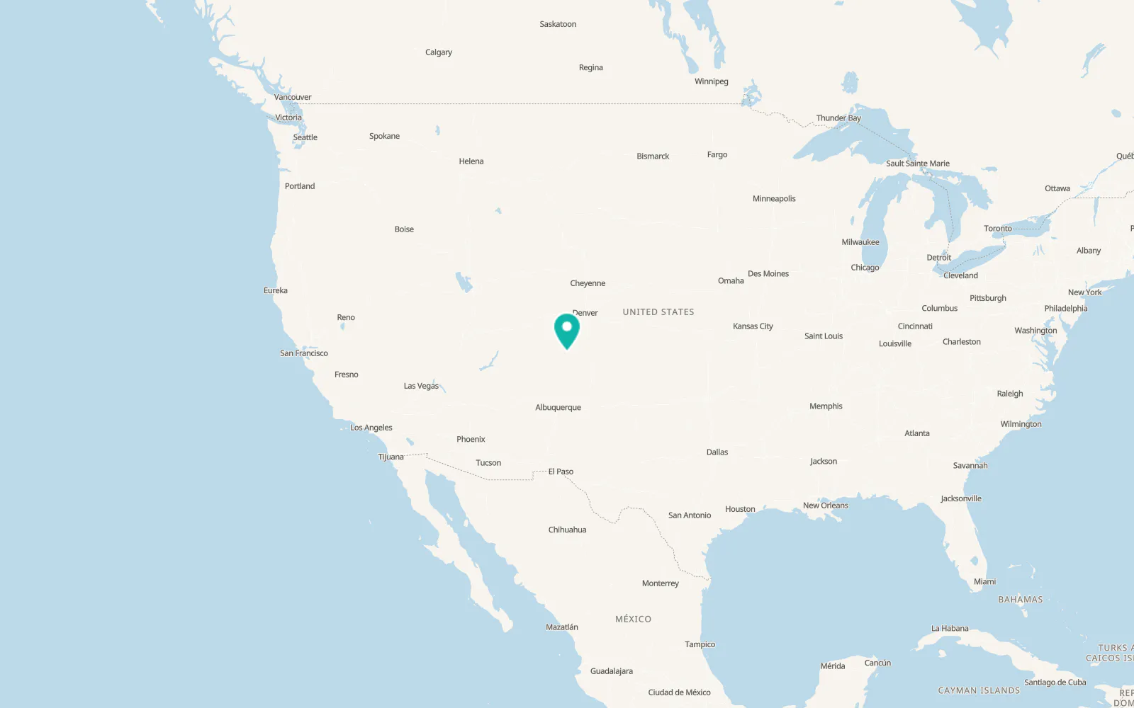 Map of Center