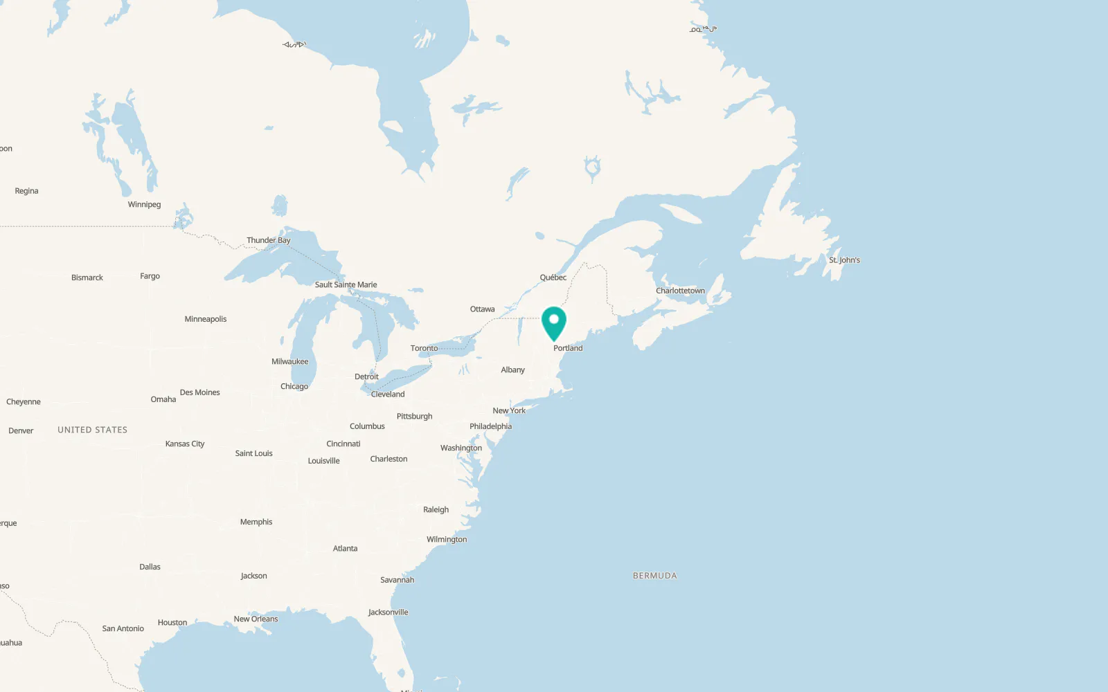 Map of Center Ossipee