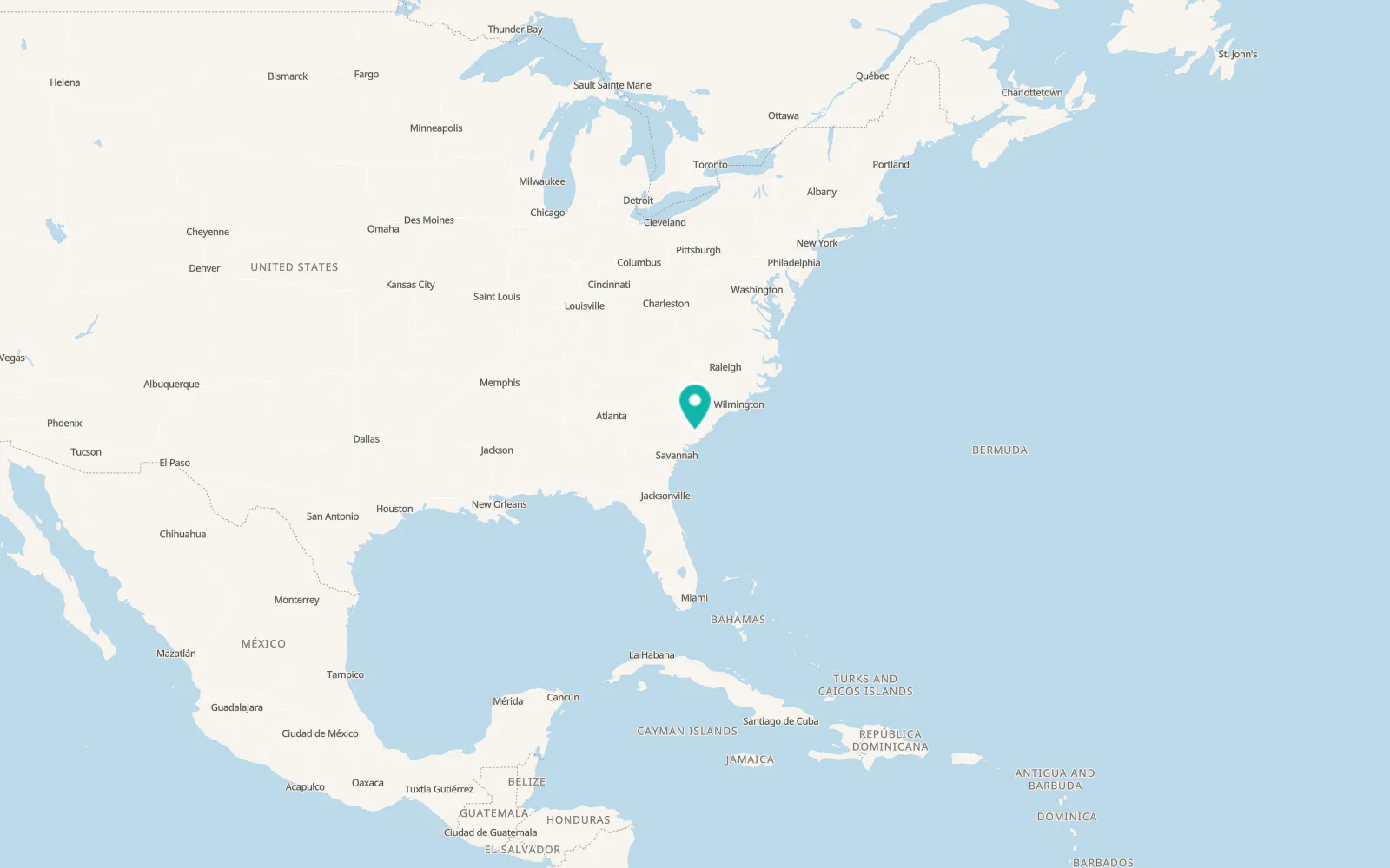 Map of Centerville