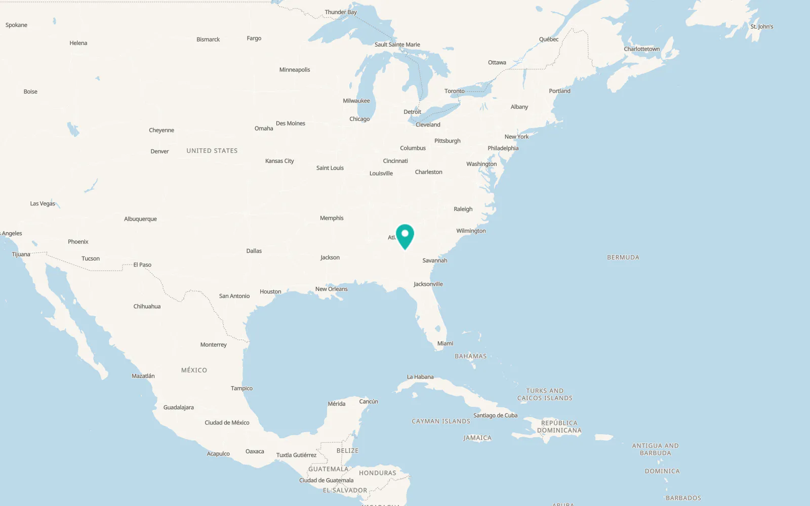 Map of Centerville