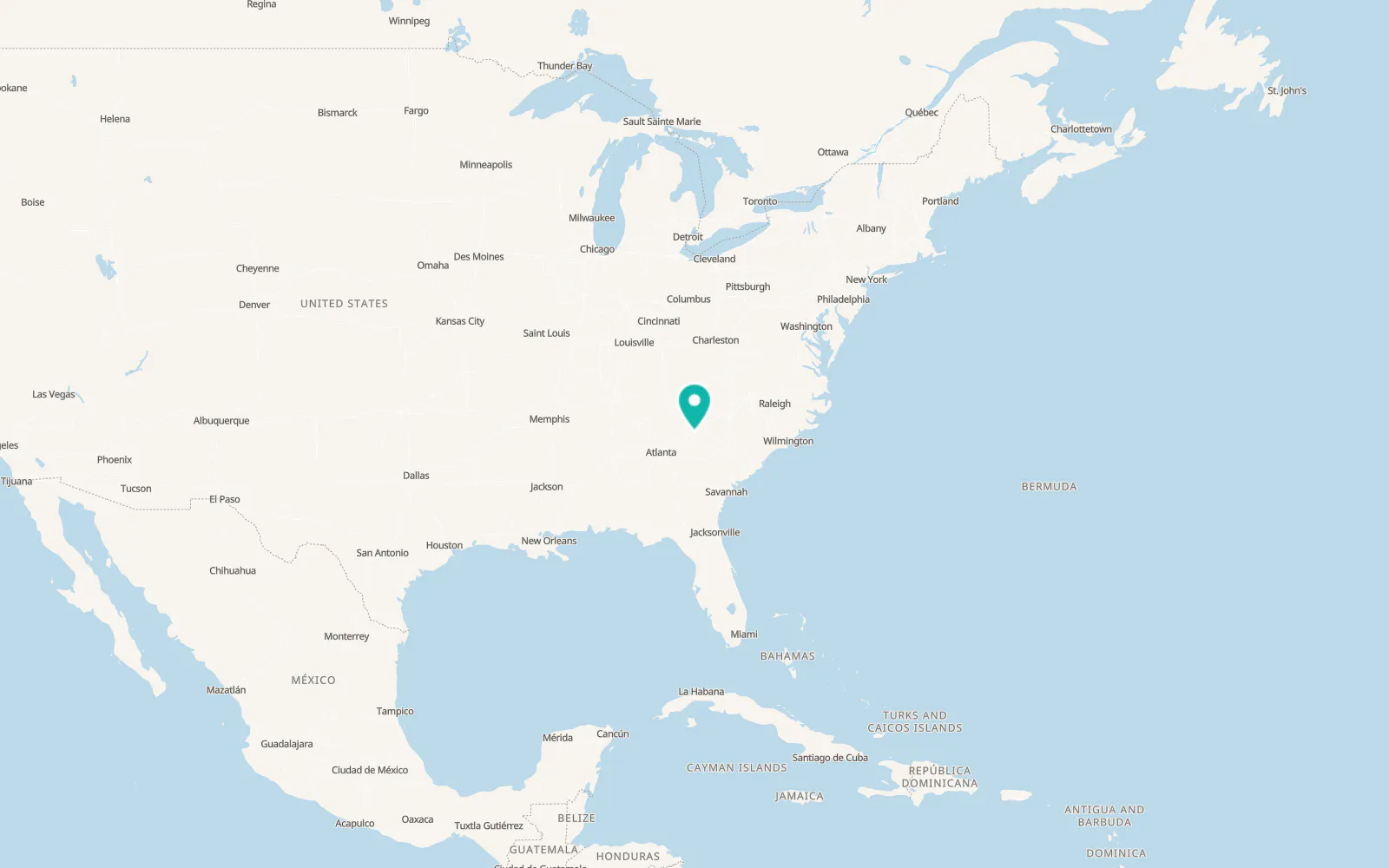 Map of Centerville