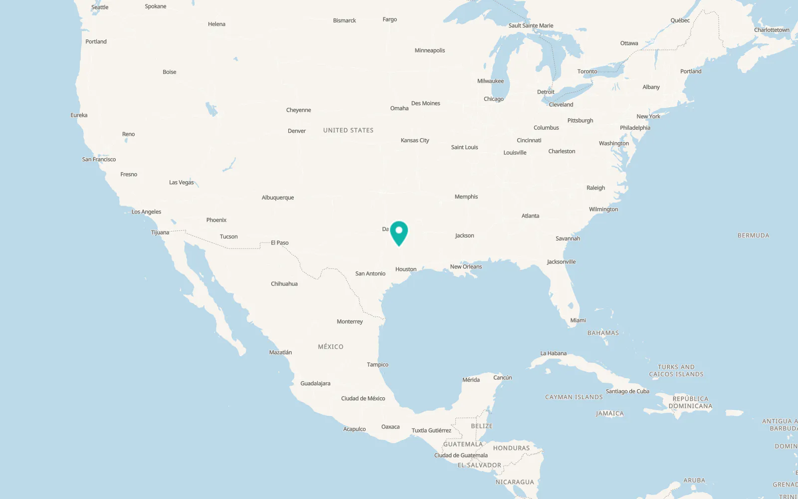 Map of Centerville