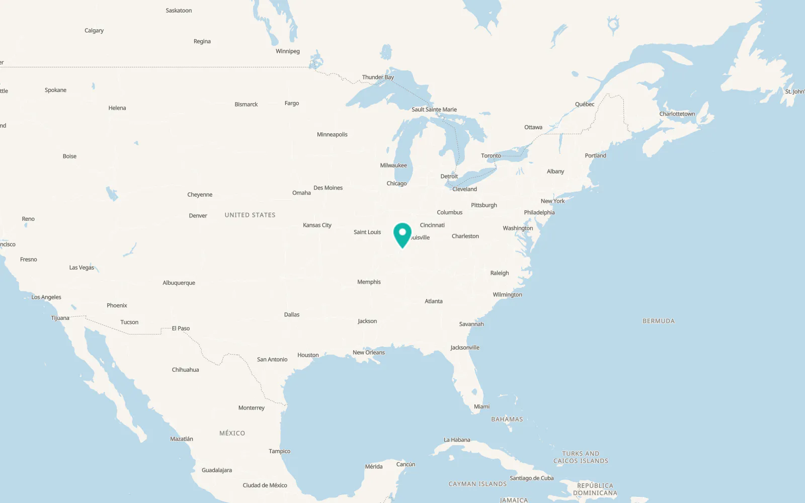 Map of Central City
