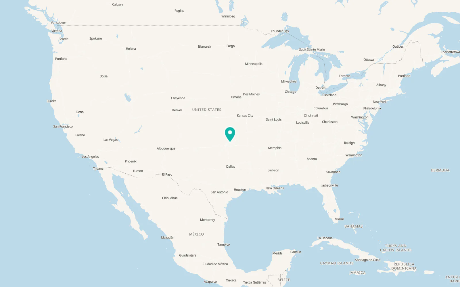 Map of Chandler
