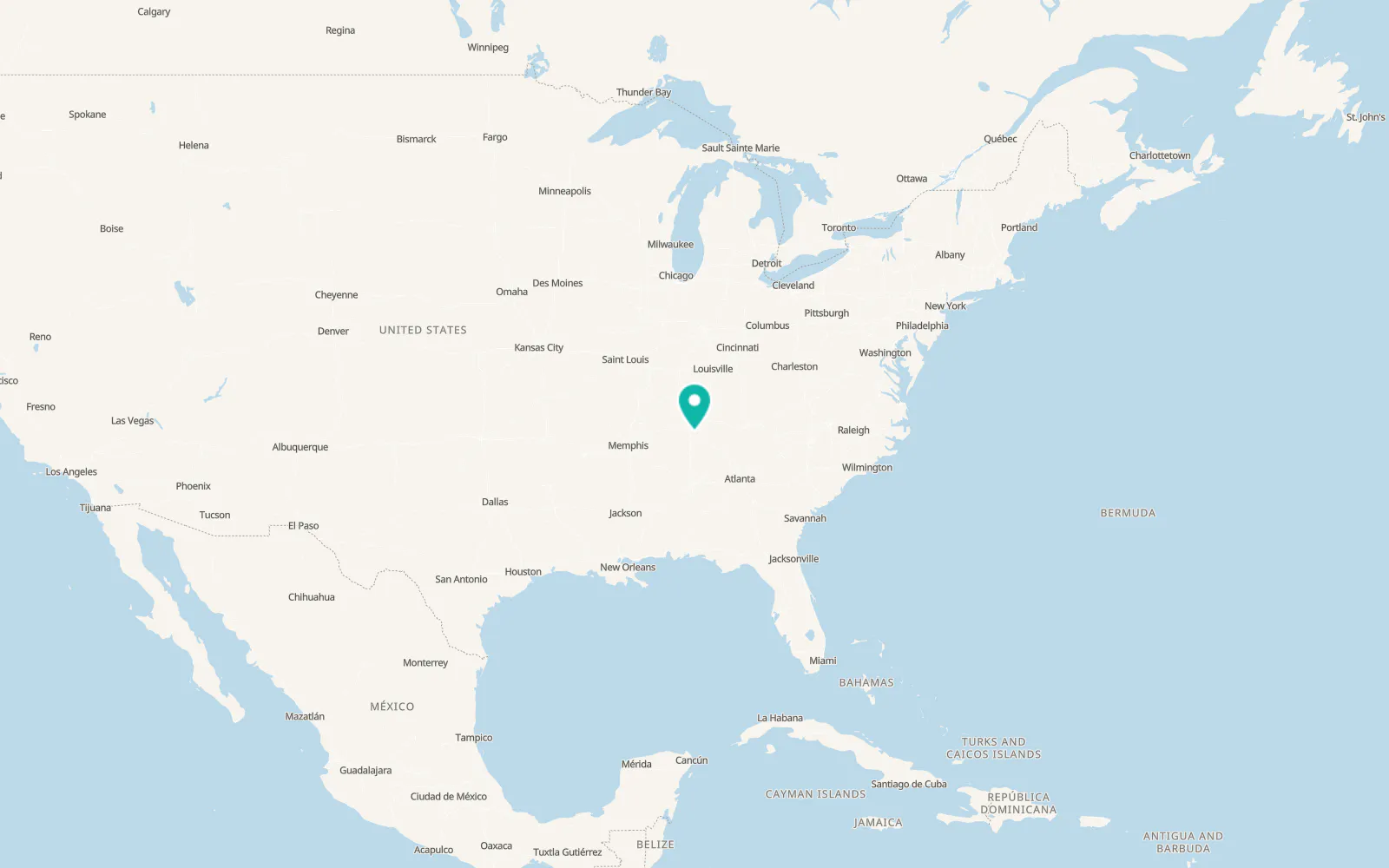 Map of Chapel Hill