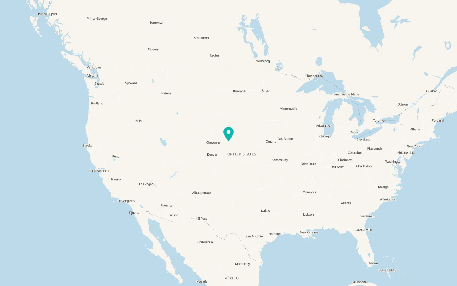 Map of Chappell