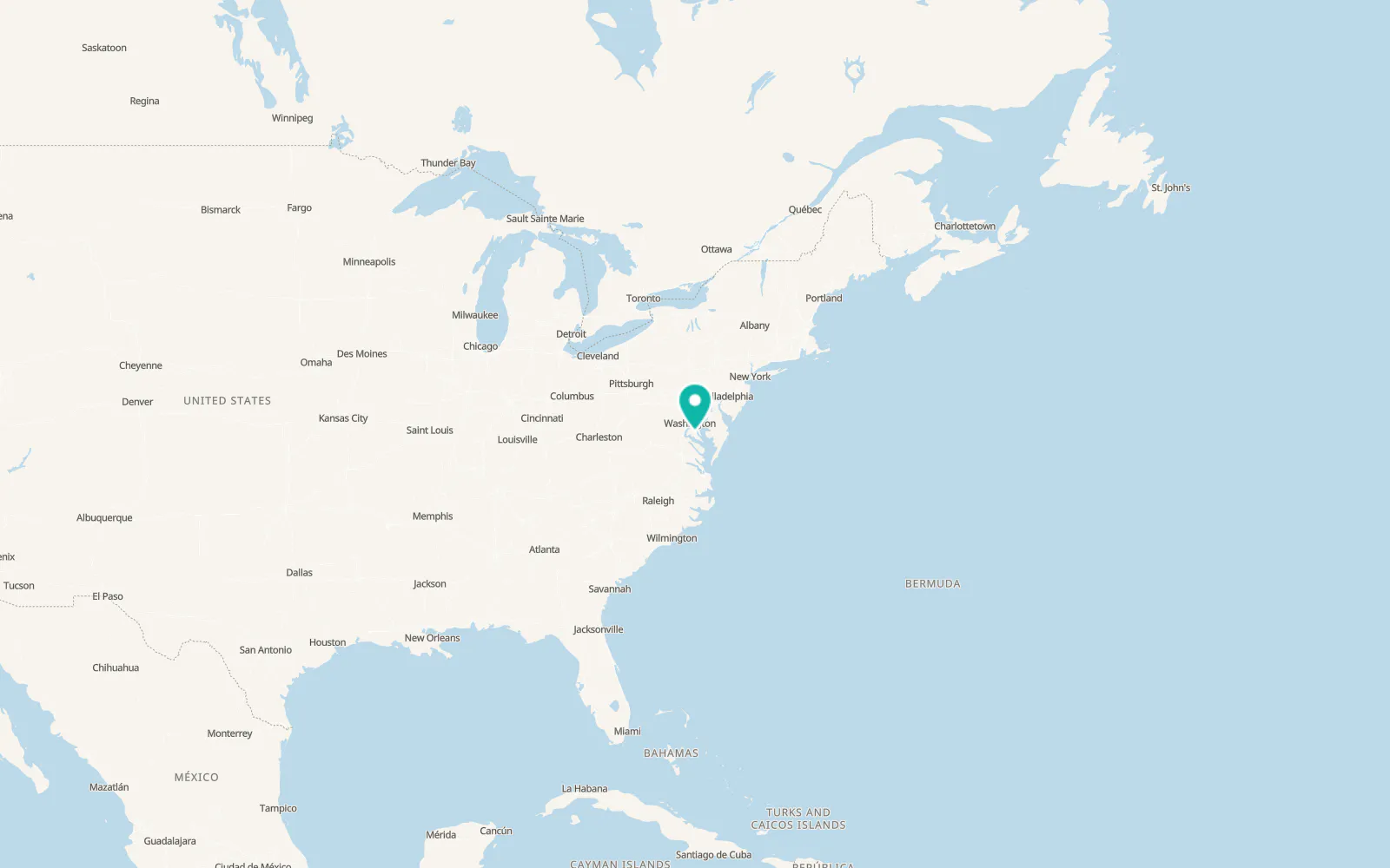 Map of Charlotte Hall