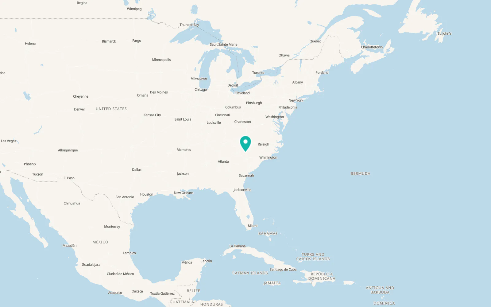 Map of Chester