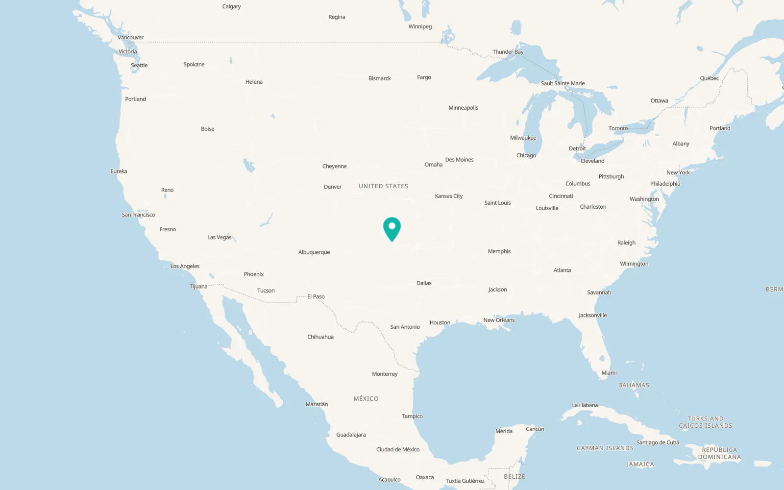 Map of Cheyenne
