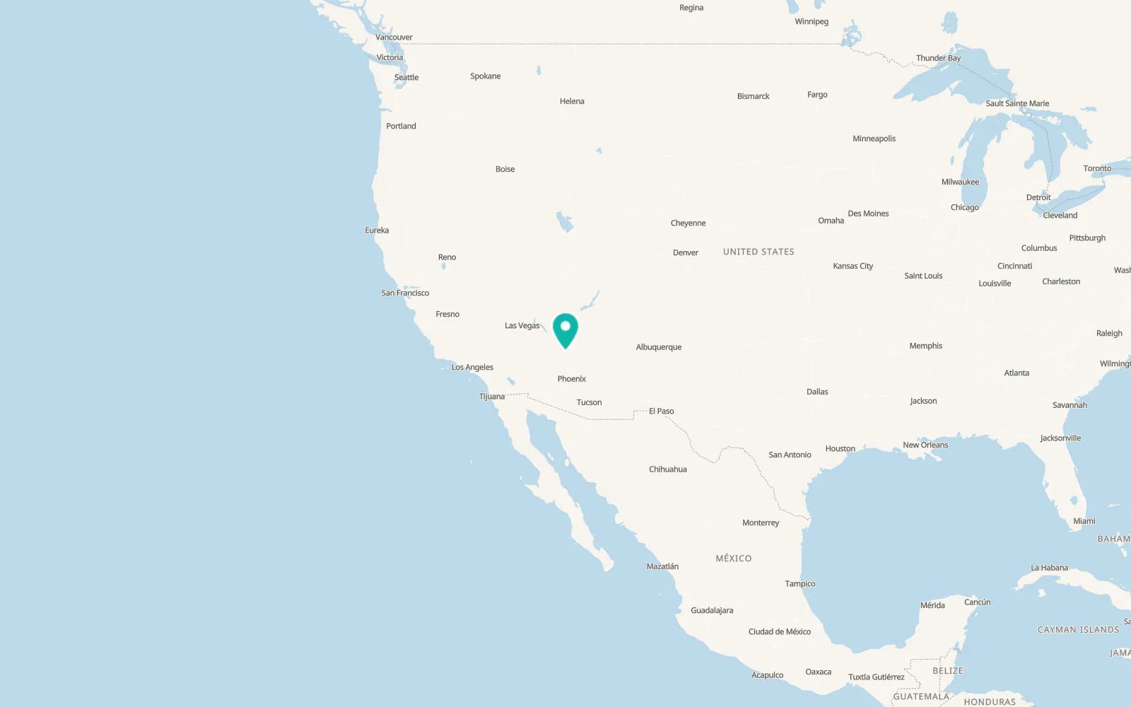 Map of Chino Valley