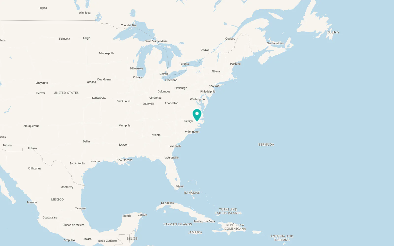 Map of Chocowinity