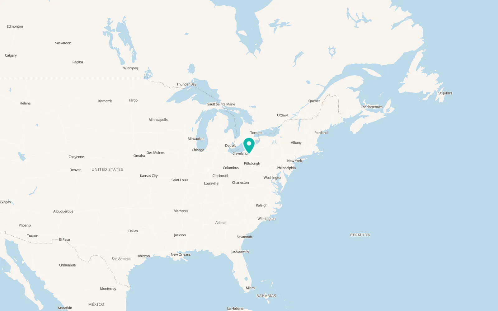 Map of Clark