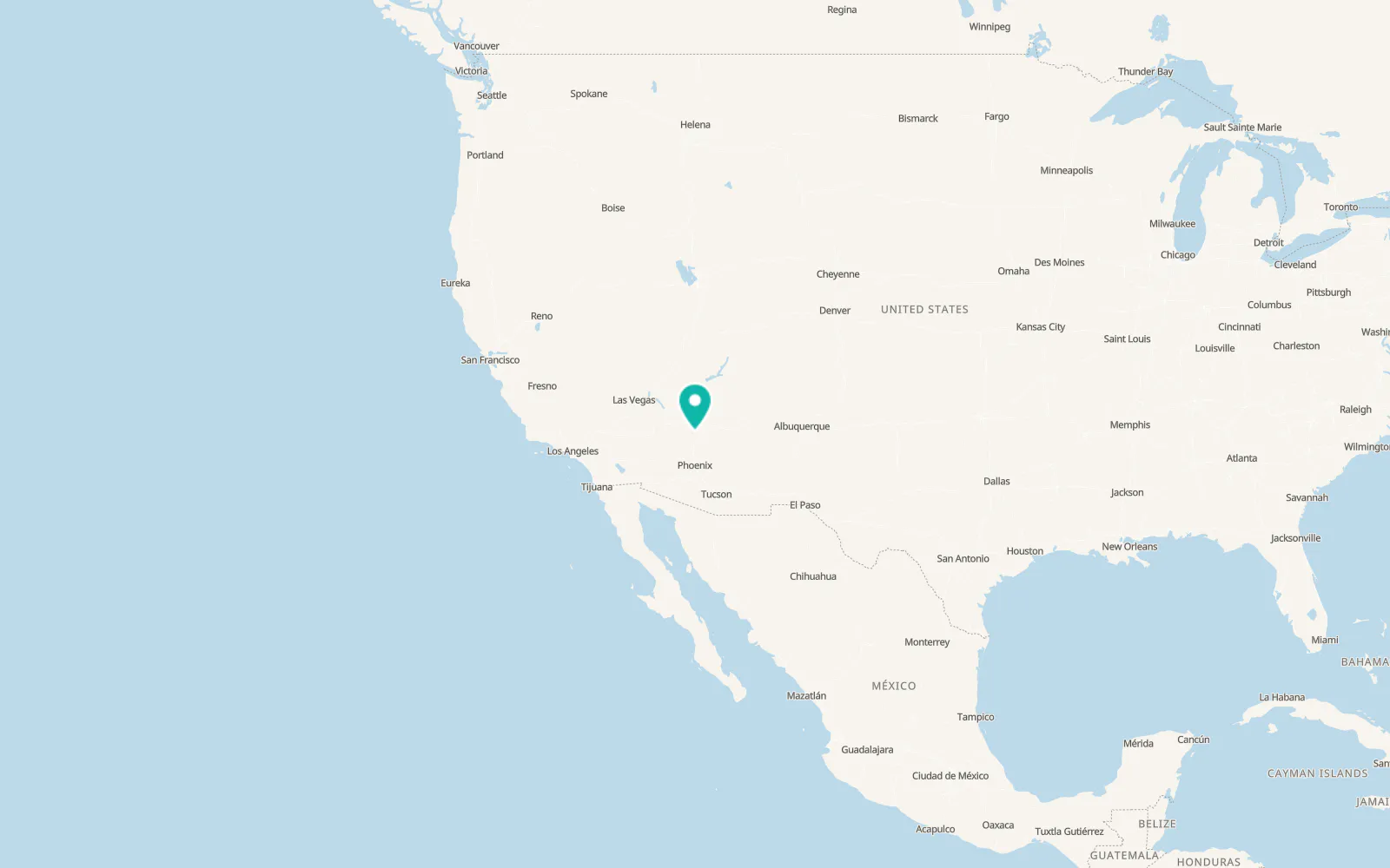 Map of Clarkdale