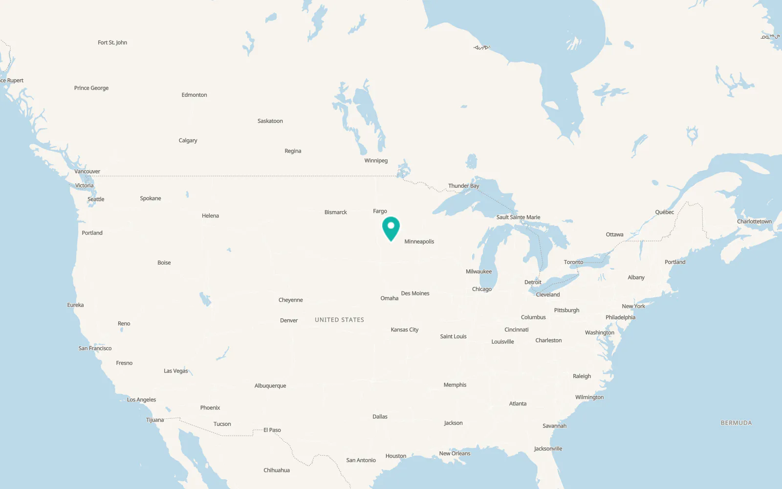 Map of Clarkfield