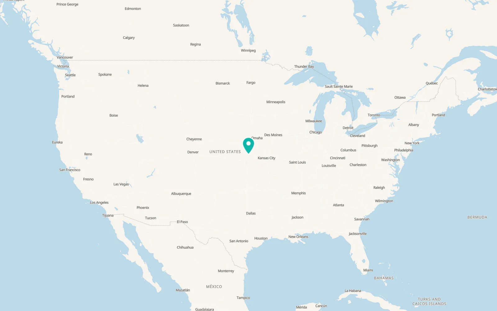 Map of Clay Center