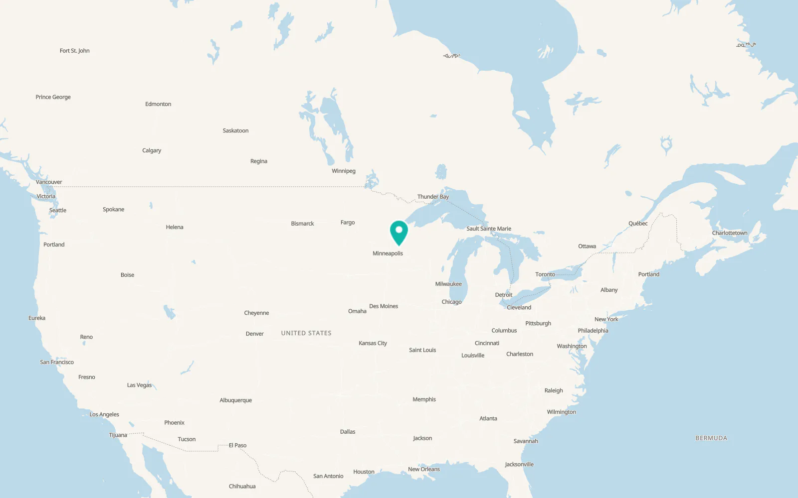 Map of Clear Lake