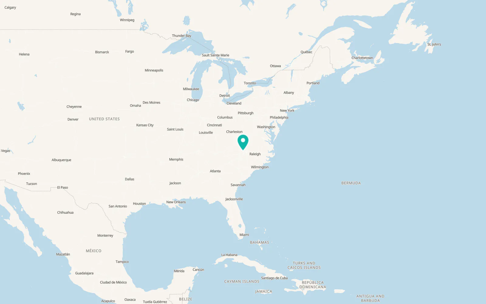 Map of Clemmons