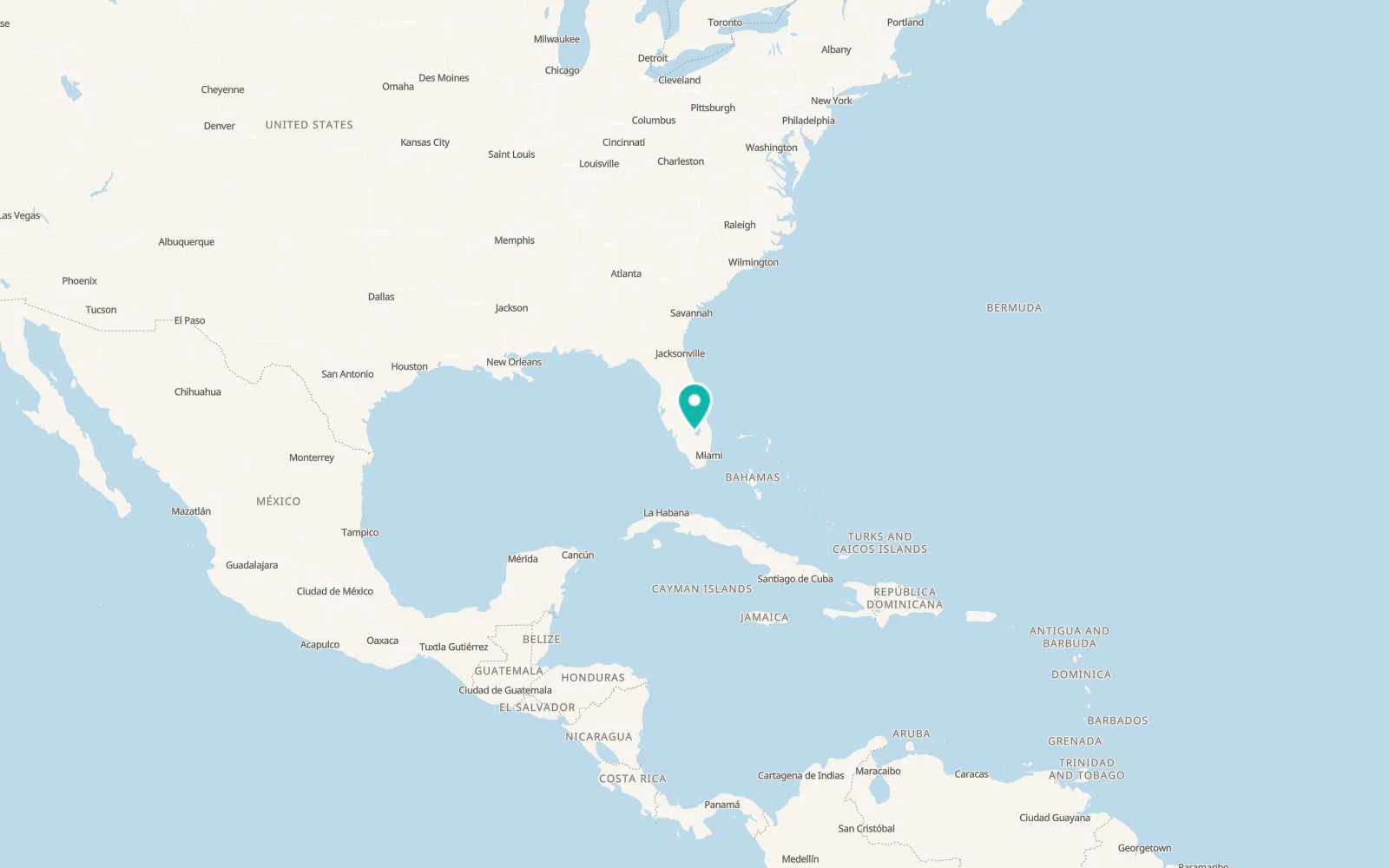 Map of Clewiston